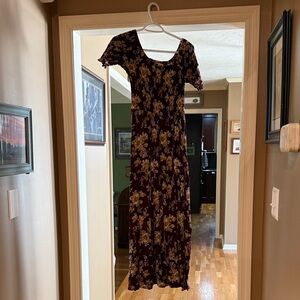 Natural life Floral Print Maxi Dress